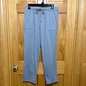 Lucky Brand Woman’s Gray Elastic Waist Pajama Lounge Pants Size Small.